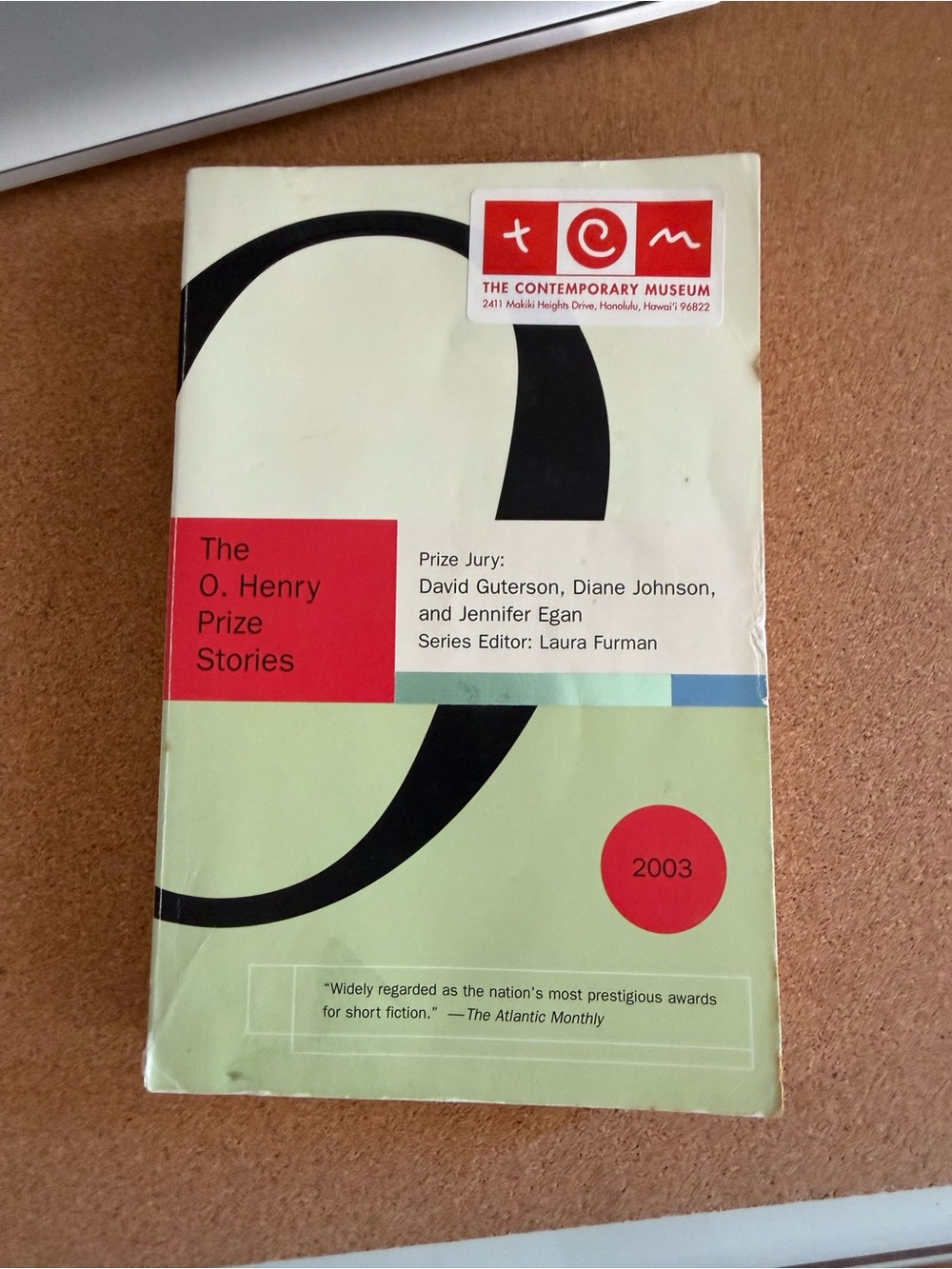The O. Henry Prize Stories 2003 Paperback - Light Green & Red Cover